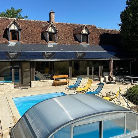 La Charmeraie : Gite De Charme, Piscine Et Spa Thesee Екстер'єр фото